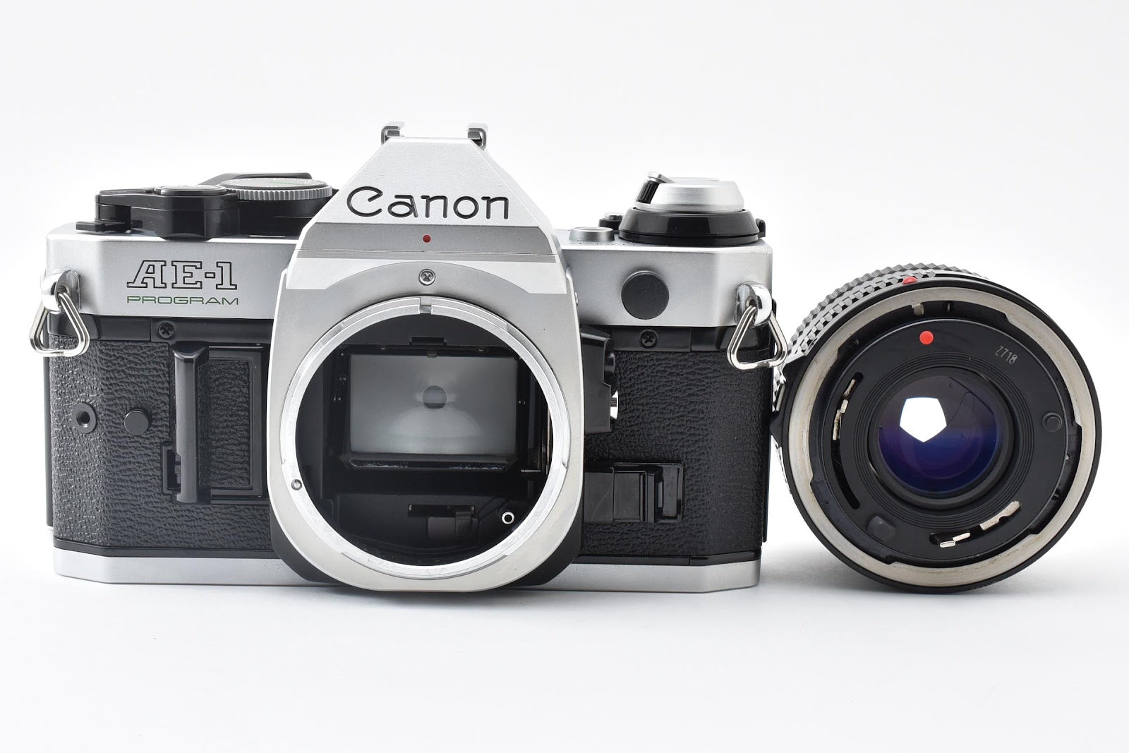 ★良品★ キヤノン CANON AE-1 PROGRAM ボディ シルバー 一眼レフフィルムカメラ ★ #8976