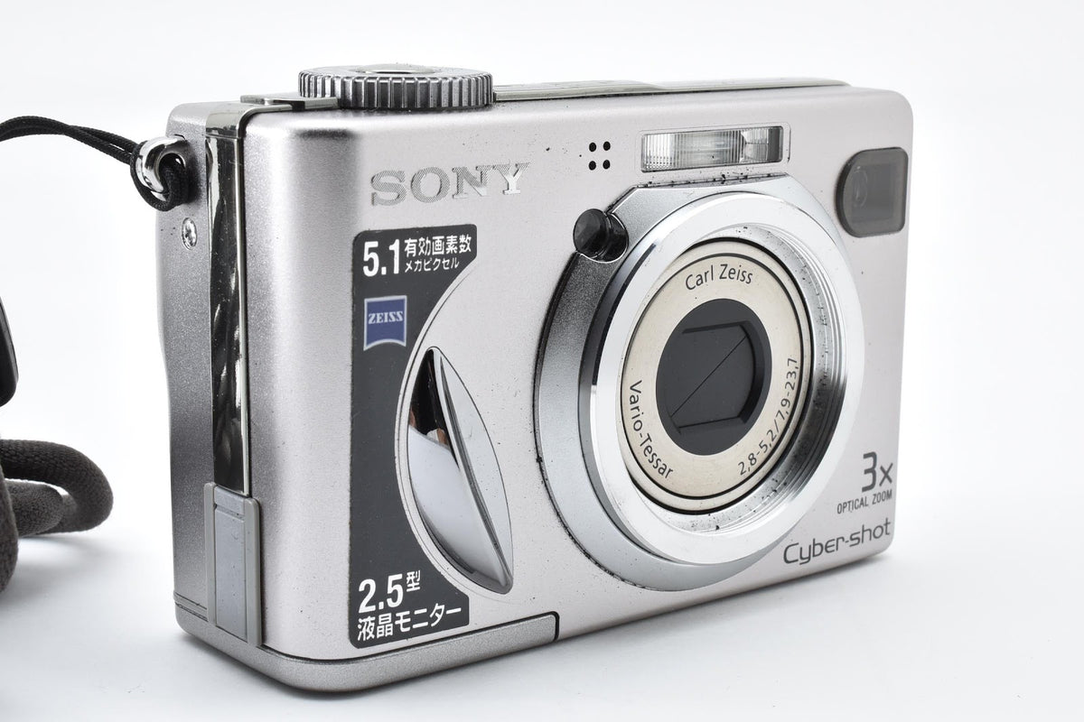 ★美品★ ソニー SONY DSC-W5 シルバー デジタルカメラ 美品 動作確認済 ★ #9375