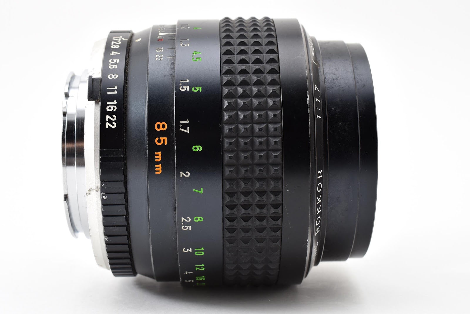 ★良品★ ミノルタ MINOLTA MC ROKKOR 85MM F1.7 単焦点レンズ ★ #8492