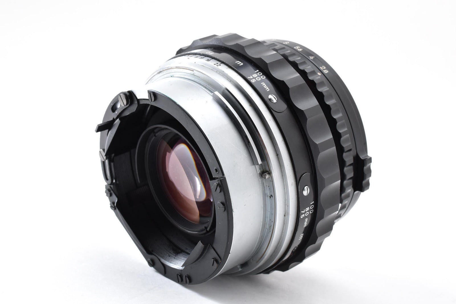 ★美品★ ゼンザブロニカ ZENZABRONICA NIKKOR-H C 75MM F2.8 アダプタ付き 中判レンズ 美品 ★ #8846
