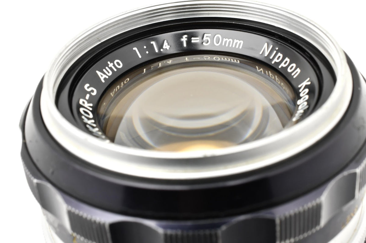 ★光学美品★ ニコン Nikon NIKKOR-S AUTO 50MM F1.4 AI改 MFレンズ ★ #9179