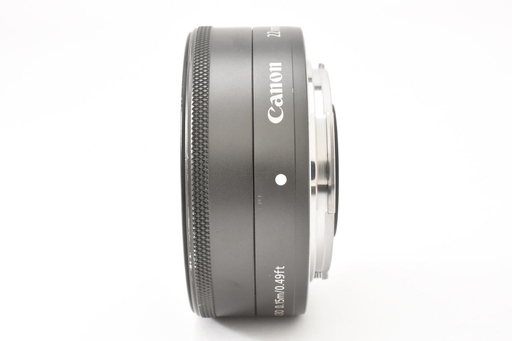 ★美品★ キヤノン CANON EF-M 22MM F2 STM パンケーキレンズ AF 単焦点 ★ #9410