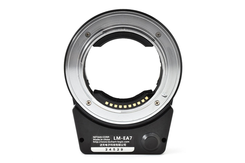 ★良品★ テックアート TECHART LM-EA7 マウントアダプター ライカMレンズ/ソニーEボディ 電子接点付き ★ #9272