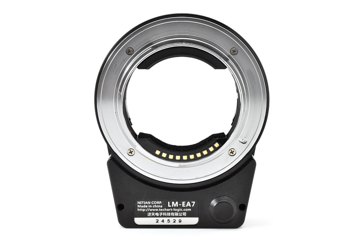 ★良品★ テックアート TECHART LM-EA7 マウントアダプター ライカMレンズ/ソニーEボディ 電子接点付き ★ #9272