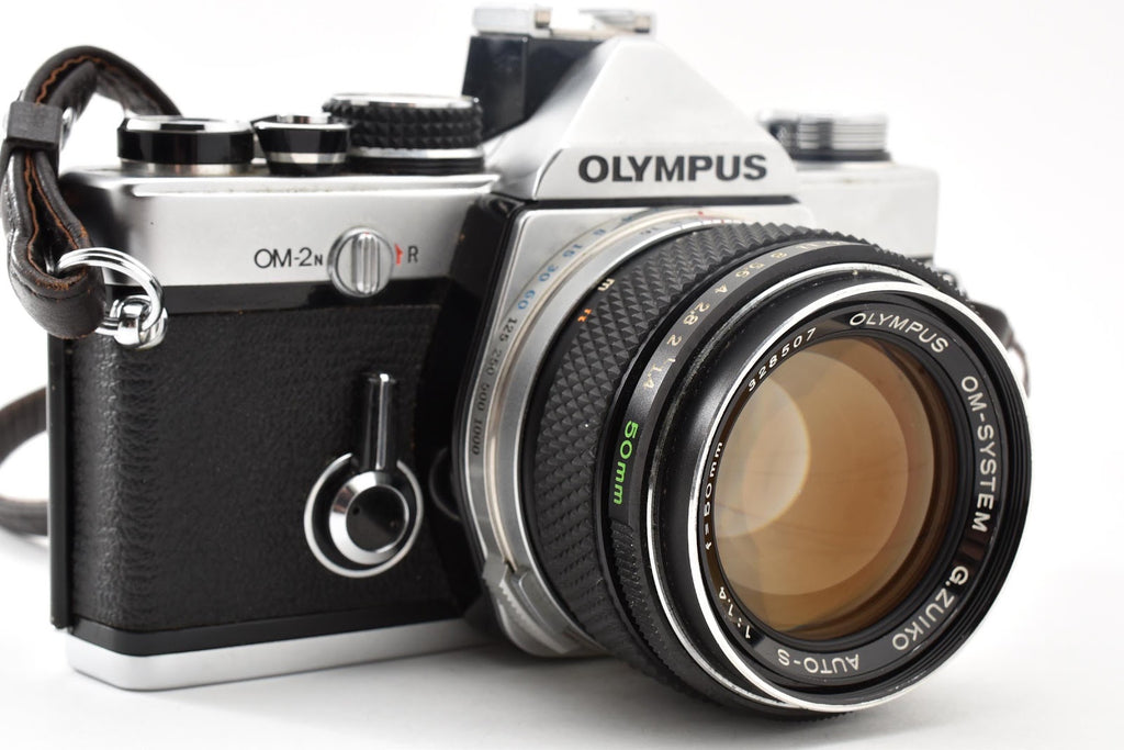 ★良品★ オリンパス Olympus OM-2N G.ZUIKO AUTO-S 50MM F1.4 フィルム一眼レフ ★ #9236