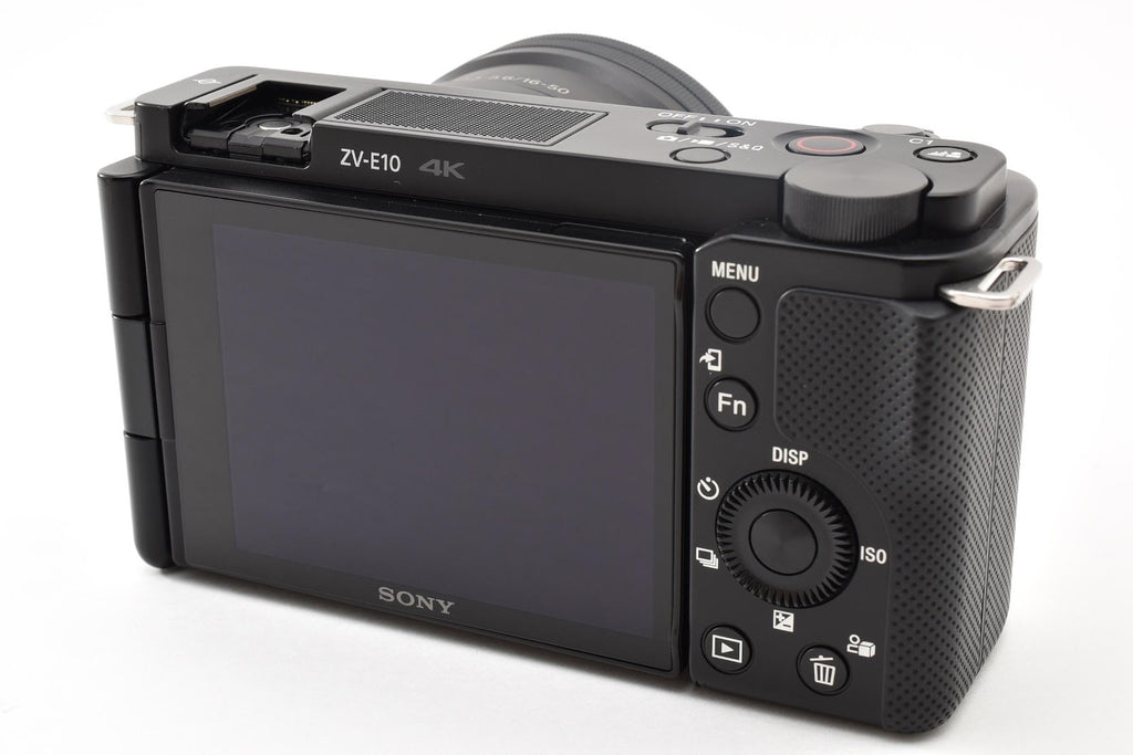 ★美品★ ソニー SONY VLOGCAM ZV-E10 パワーズームレンズキット ZV-E10L B ブラック ミラーレス一眼 ★ #9212