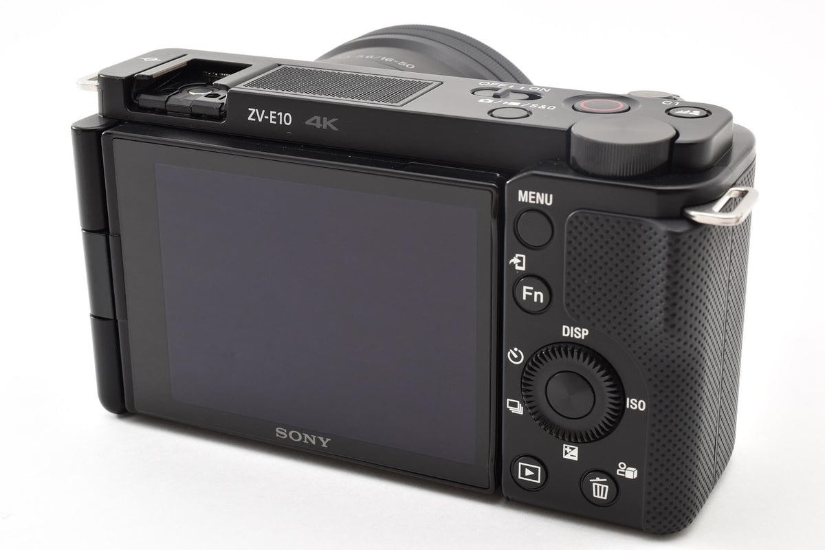 ★美品★ ソニー SONY VLOGCAM ZV-E10 パワーズームレンズキット ZV-E10L B ブラック ミラーレス一眼 ★ #9212