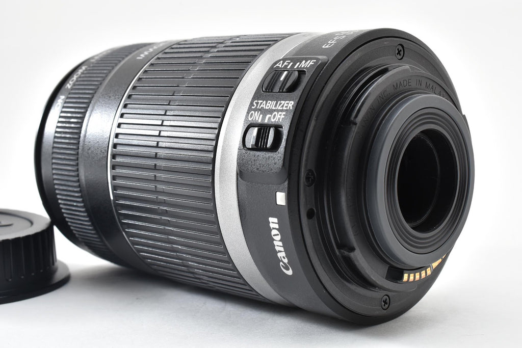 ★美品★ キヤノン CANON EF-S 55-250MM F4-5.6 IS デジタルカメラ用レンズ ★ #9160