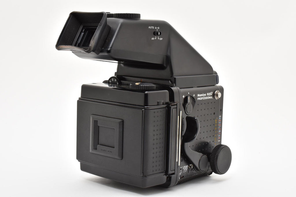 ★動作品★ マミヤ Mamiya RZ67 PROFESSIONAL ボディAE プリズムファインダー II FE701 220フィルムホルダー 中判カメラ ★ #8579