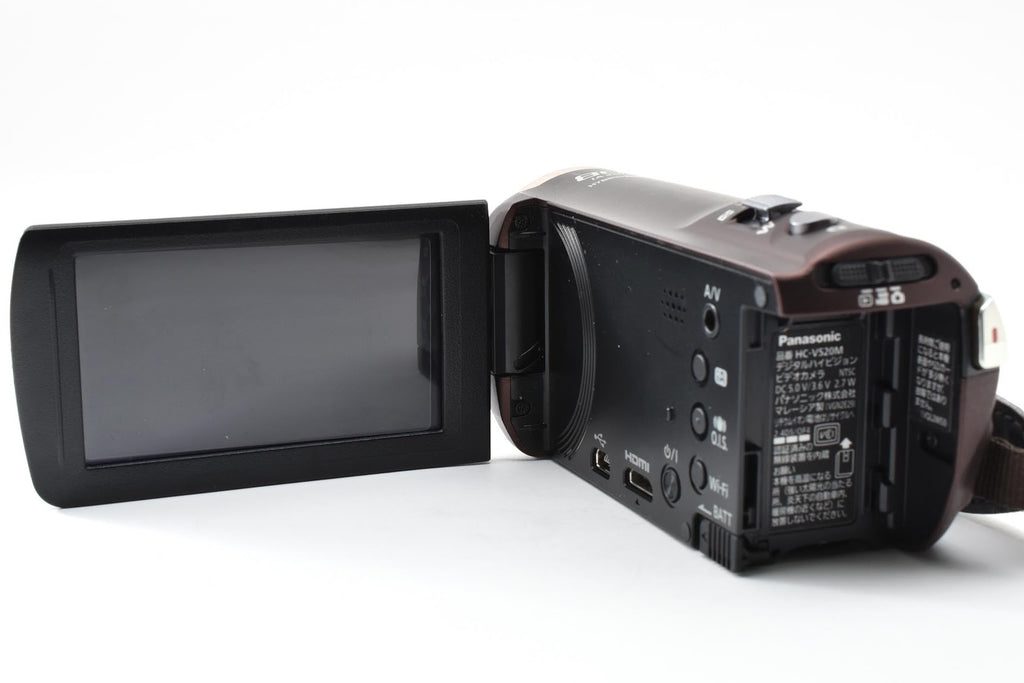 ★美品★ パナソニック Panasonic HC-V520M-T ブラウン ビデオカメラ ★ #9033