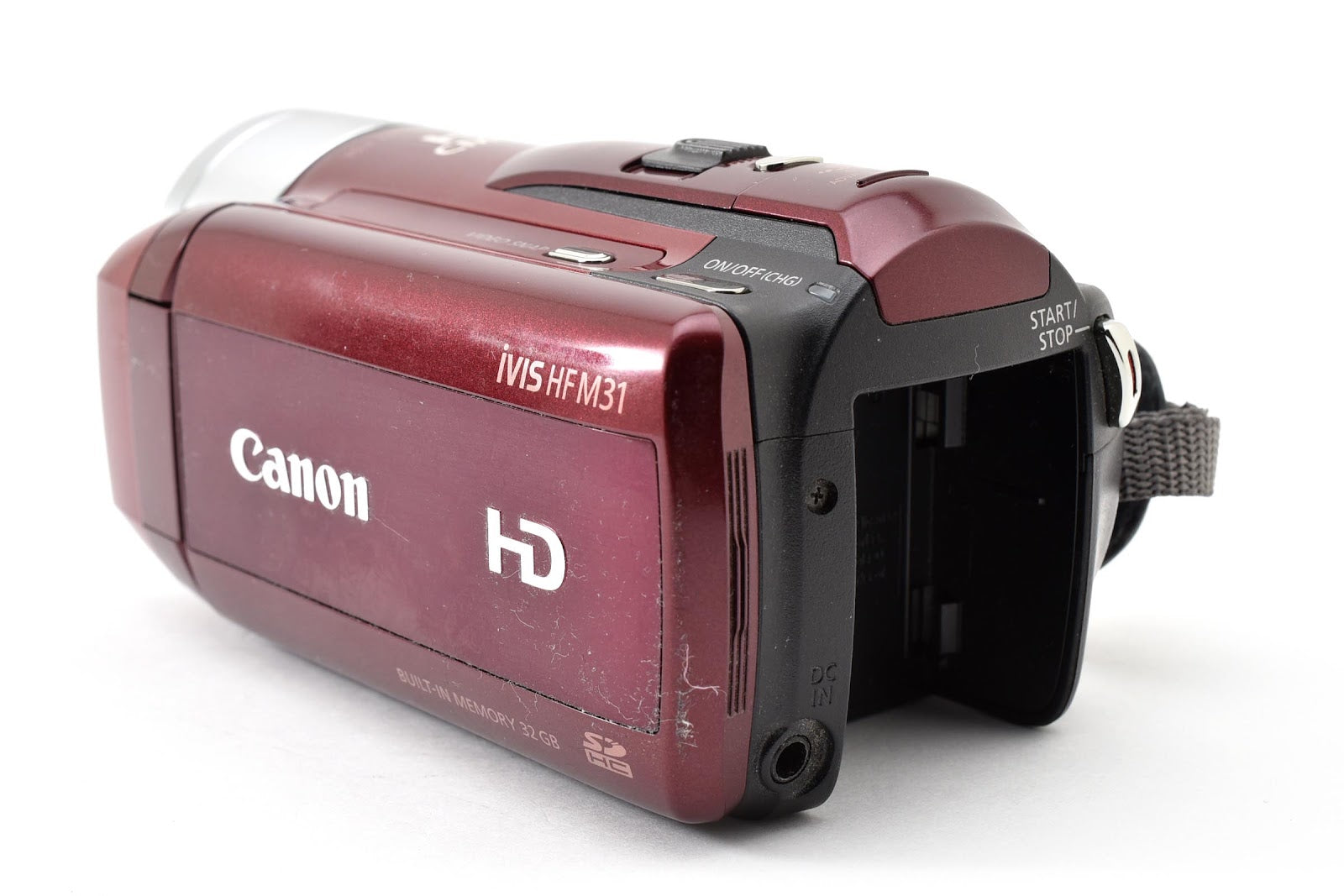 ★良品★ キャノン CANON IVIS HF M31 レッド ビデオカメラ ★ #8985
