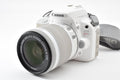 ★美品★ キヤノン CANON ショット数5390回 EOS KISS X7 18-55MM レンズセット ホワイト デジタル一眼レフ ★ #9194