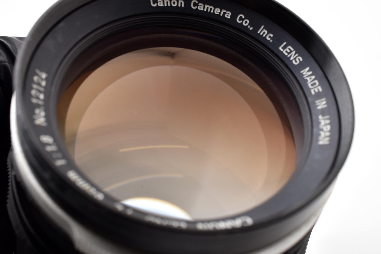 ★美品★ キヤノン CANON FL 85MM F1.8 単焦点 フィルムカメラ用 交換レンズ ★ #8701