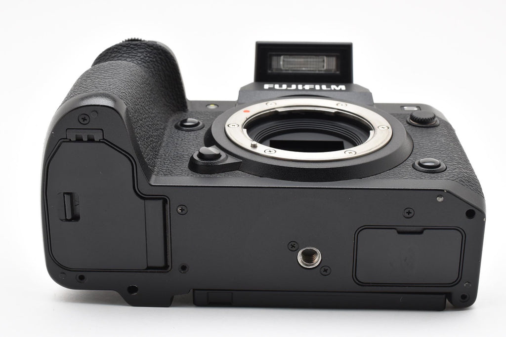 ★良品★ フジフイルム FUJIFILM ショット数15,090回 X-H2S ボディ  EF-X8 充電ケーブル付き デジタルカメラ ★ #9251