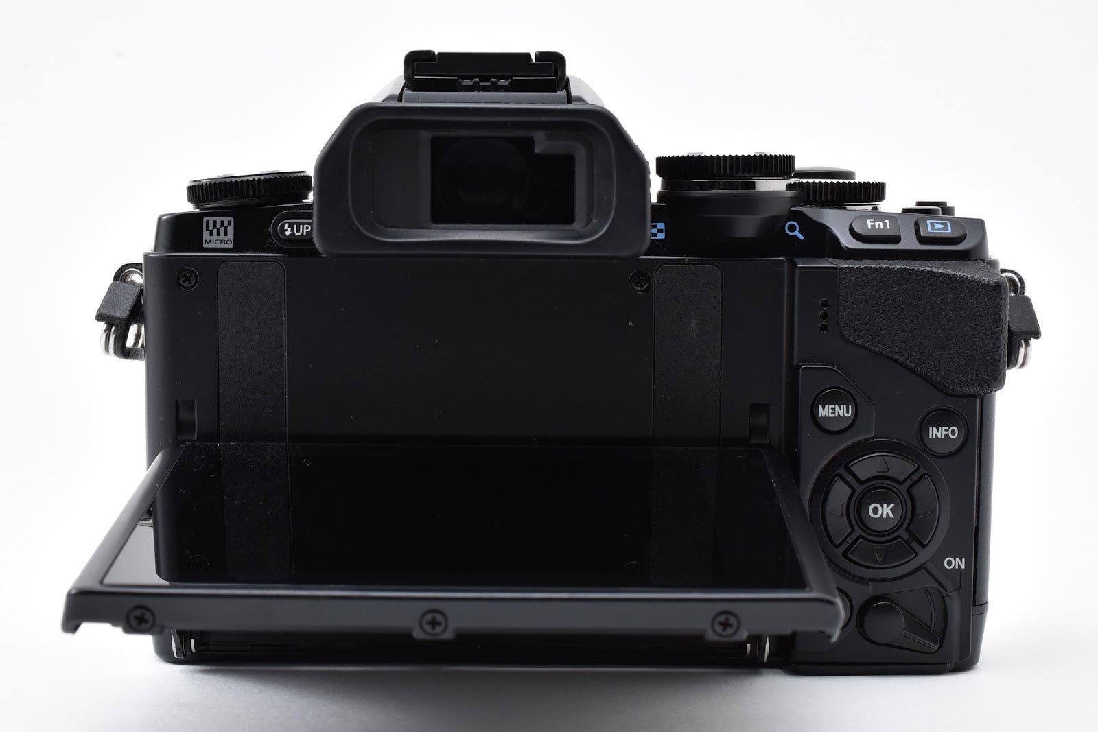 ★良品★ オリンパス Olympus OM-D E-M10 ボディ ブラック ミラーレス一眼 1605万画素 ★ #8774