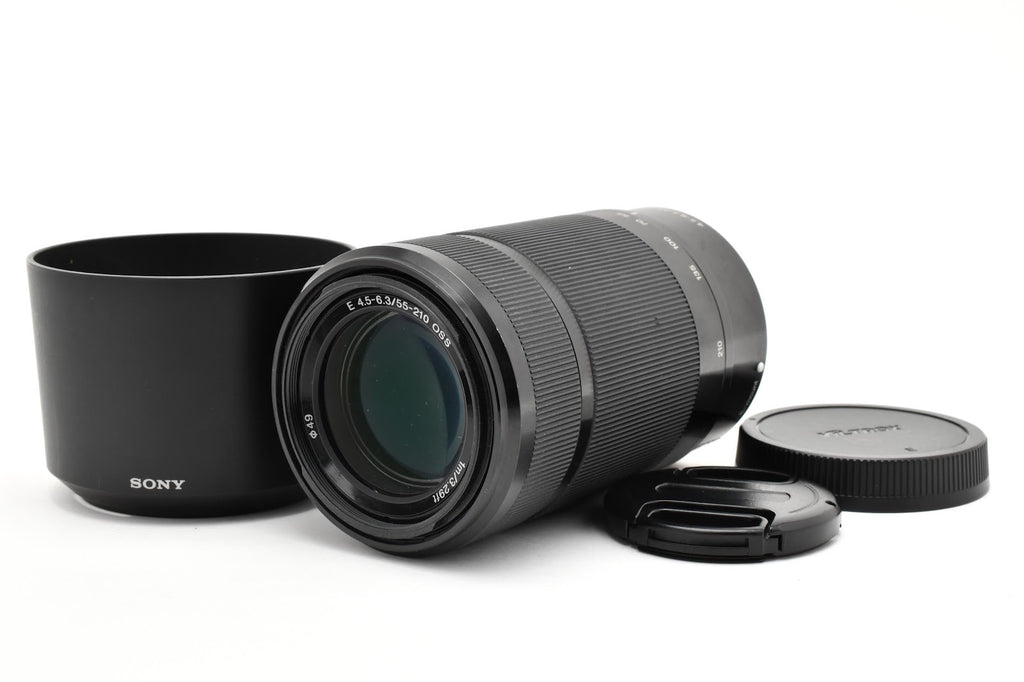 ★美品★ ソニー SONY E 55-210MM F4.5-6.3 OSS SEL55210 ブラック レンズ ★ #9332