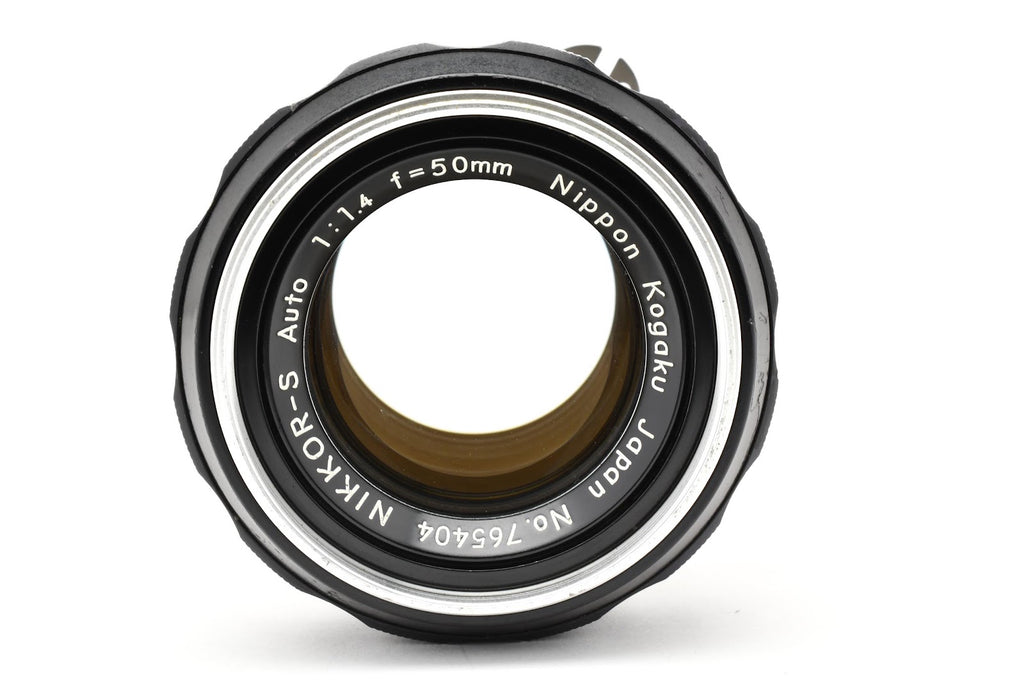 ★光学美品★ ニコン Nikon NIKKOR-S AUTO 50MM F1.4 AI改 MFレンズ ★ #9179