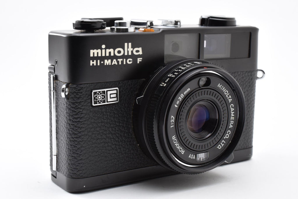 ★良品★ MINOLTA HI-MATIC F BLACK フィルムカメラ 黒 ★ #9206