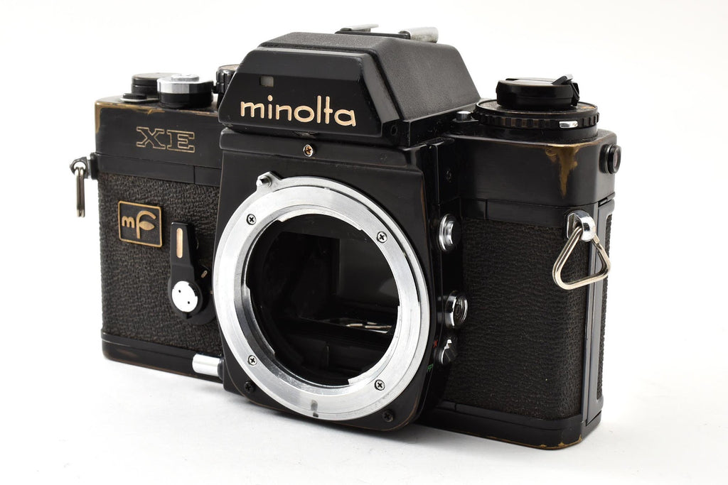 ★訳あり★ ミノルタ MINOLTA XE ボディ ブラック フィルム一眼レフカメラ ★ #9320