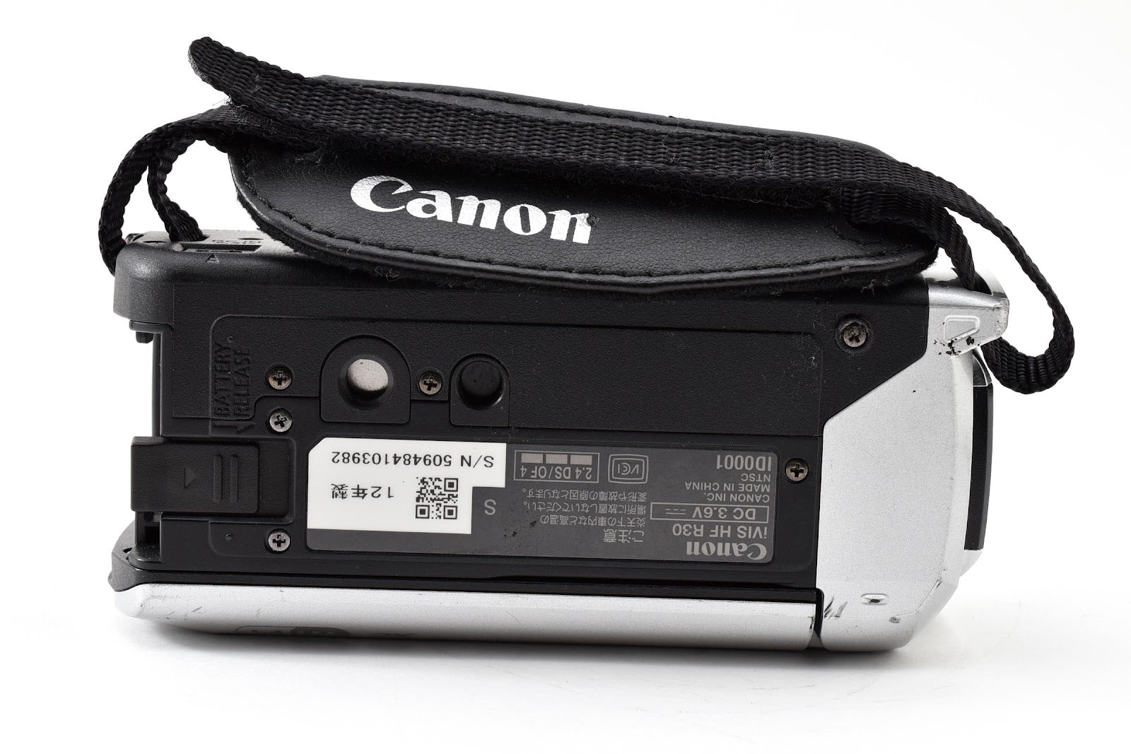 ★良品★ キヤノン CANON IVIS HF R30 シルバー ビデオカメラ 小スレあり ★ #8961