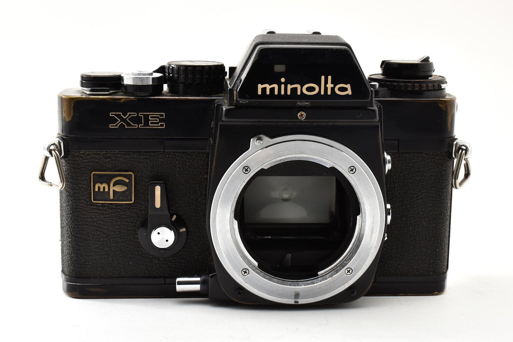 ★訳あり★ ミノルタ MINOLTA XE ボディ ブラック フィルム一眼レフカメラ ★ #9320