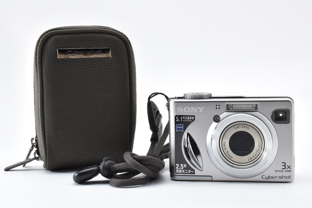 ★美品★ ソニー SONY DSC-W5 シルバー デジタルカメラ 美品 動作確認済 ★ #9375