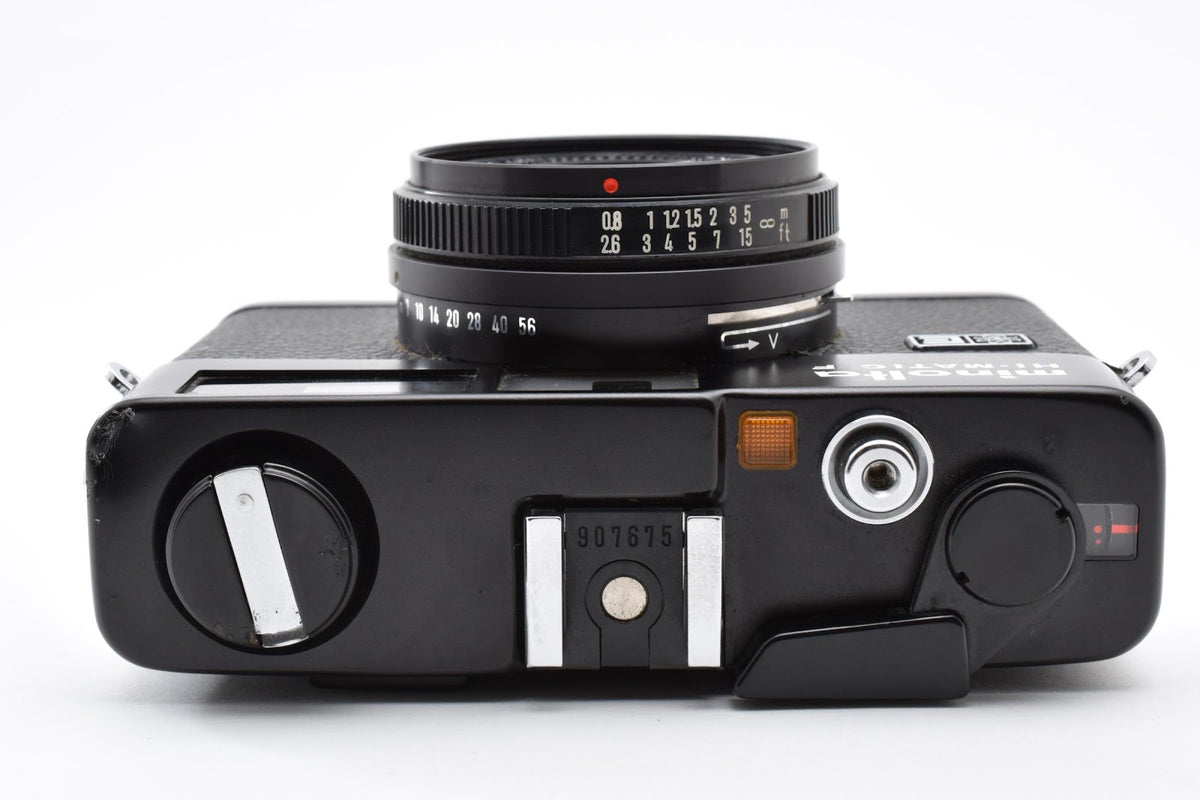 ★良品★ MINOLTA HI-MATIC F BLACK フィルムカメラ 黒 ★ #9206