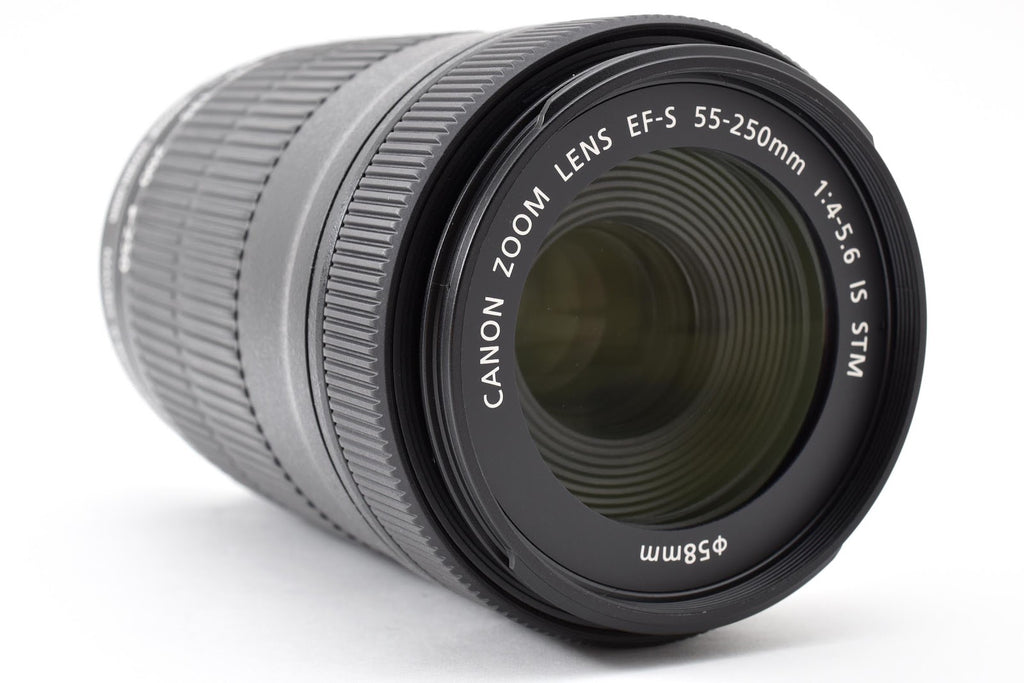 ★美品★ キヤノン CANON EF-S 55-250MM F4-5.6 IS STM ズームレンズ ★ #8999