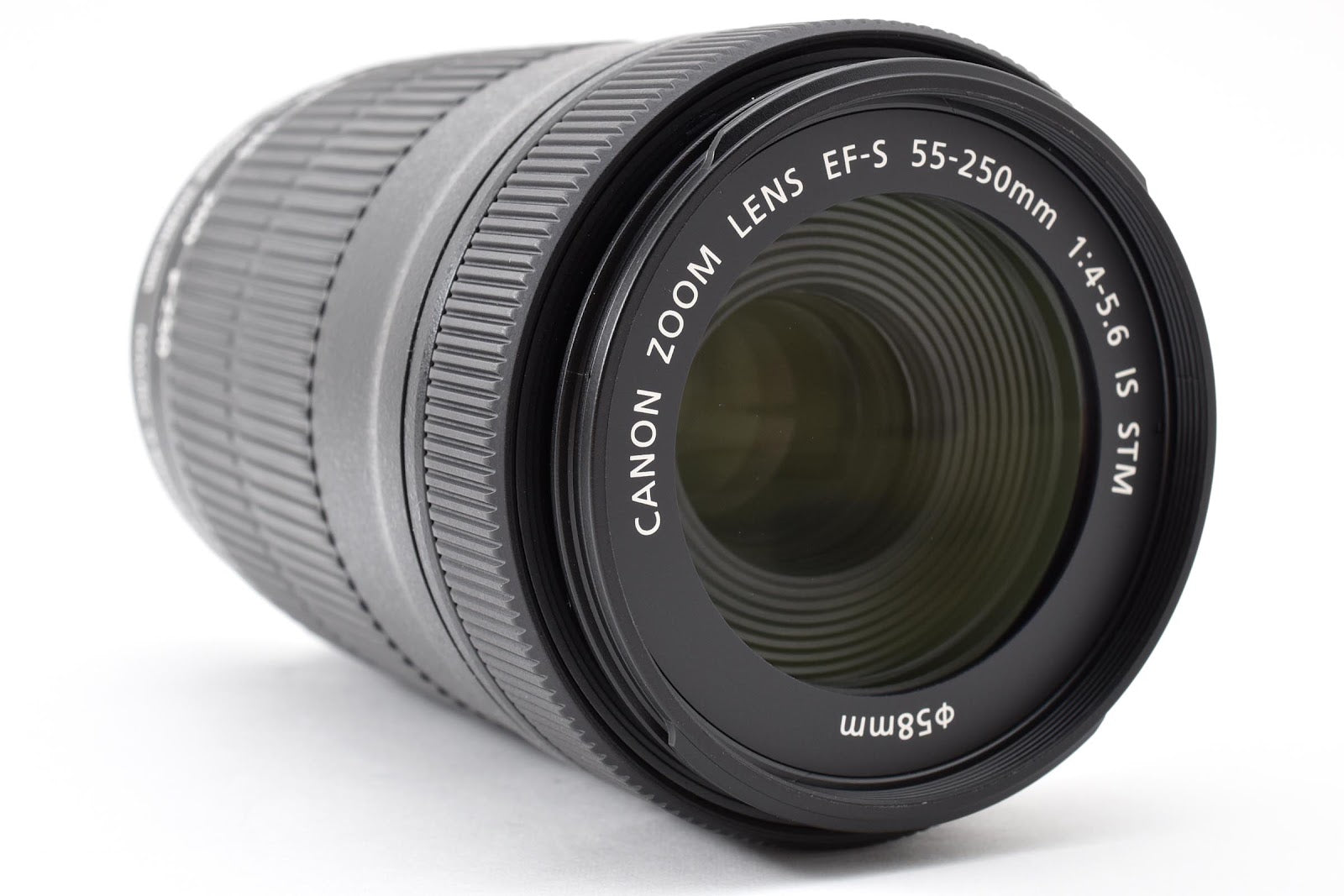 ★美品★ キヤノン CANON EF-S 55-250MM F4-5.6 IS STM ズームレンズ ★ #8999