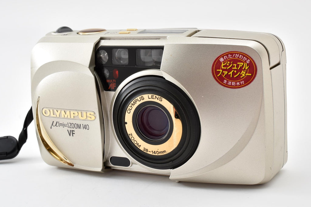 ★美品★ オリンパス Olympus μ ZOOM 140 VF フィルムカメラ 元箱付き ★ #9119