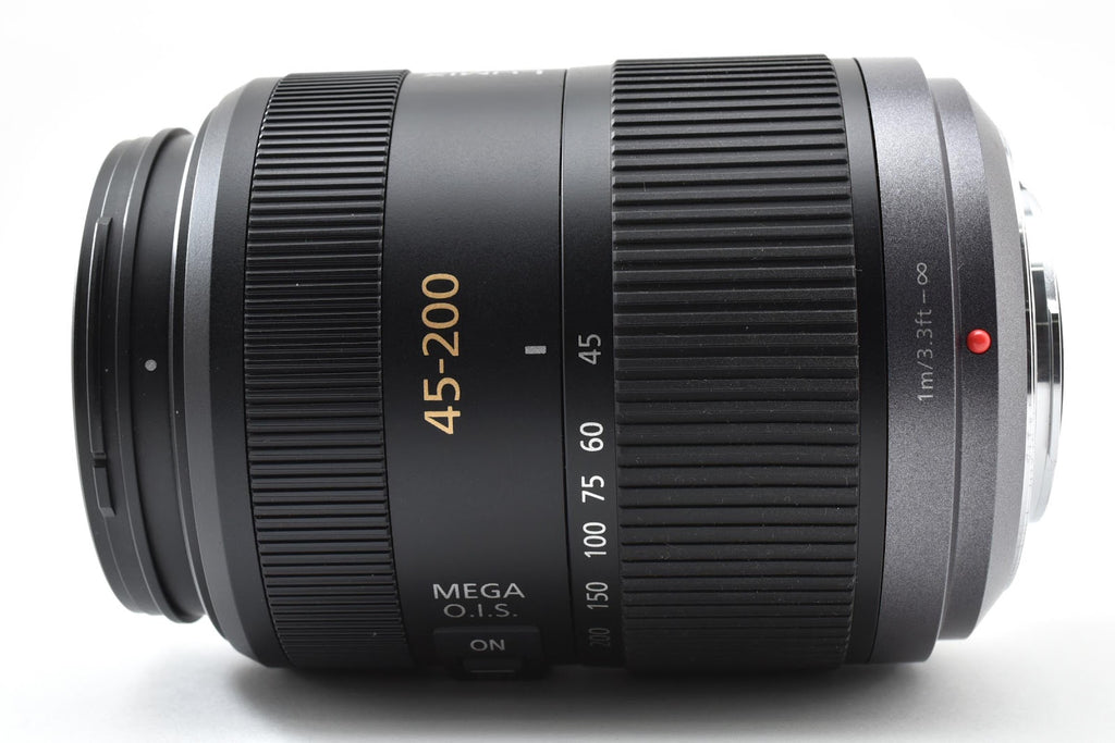 ★ パナソニック Panasonic LUMIX G VARIO 45-200MM F4.0-5.6 MEGA O.I.S. (H-FS045200) 交換レンズ ★ #9048