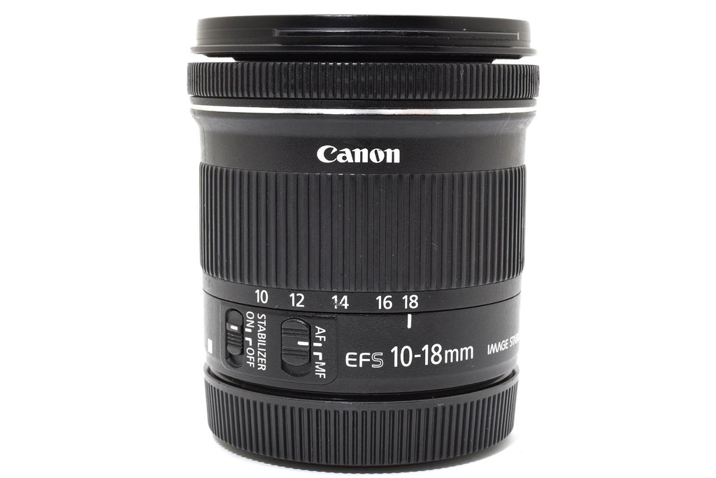 ★美品★ キャノン CANON EF-S 10-18mm f4.5-5.6 IS STM 広角ズームレンズ 小スレ 動作良好 ★ #8730