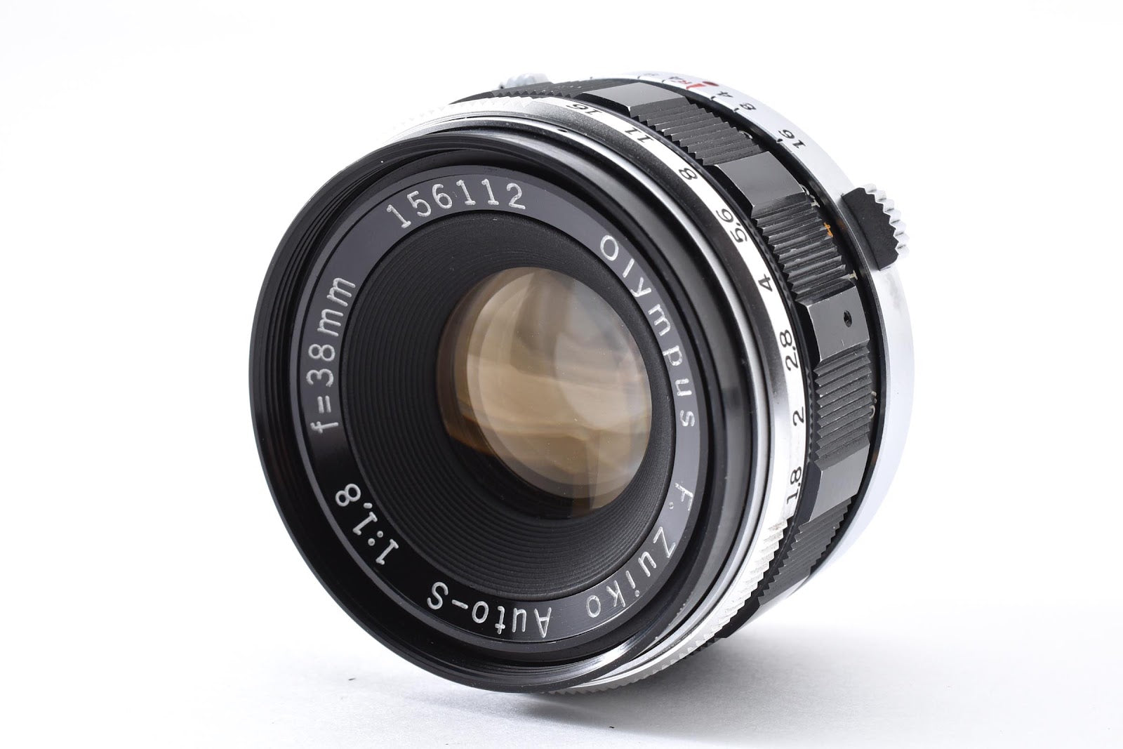 ★良品★ オリンパス Olympus F.ZUIKO AUTO-S 38MM F1.8 レンズ ★ #8737