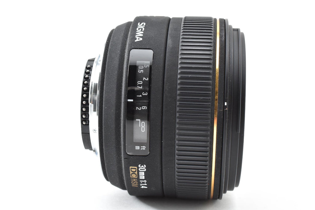 ★良品★ シグマ SIGMA 30MM F1.4 EX DC HSM ニコン デジタルレンズ ★ #9105