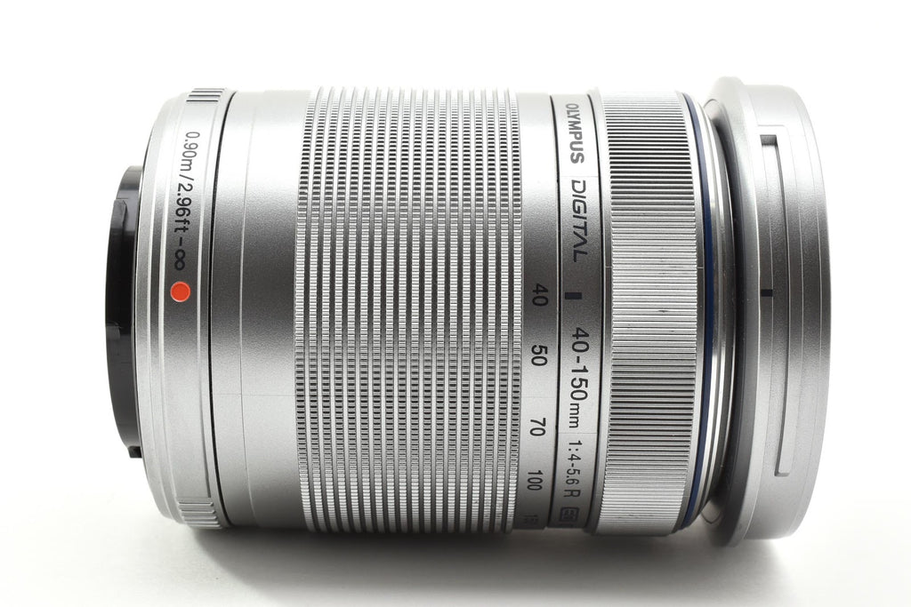 ★良品★ オリンパス Olympus M.ZUIKO DIGITAL ED 40-150MM F4.0-5.6 R ED シルバー ズームレンズ ★ #9081