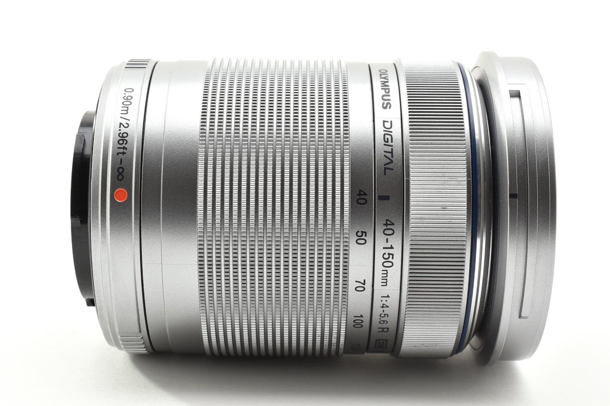 ★良品★ オリンパス Olympus M.ZUIKO DIGITAL ED 40-150MM F4.0-5.6 R ED シルバー ズームレンズ ★ #9081