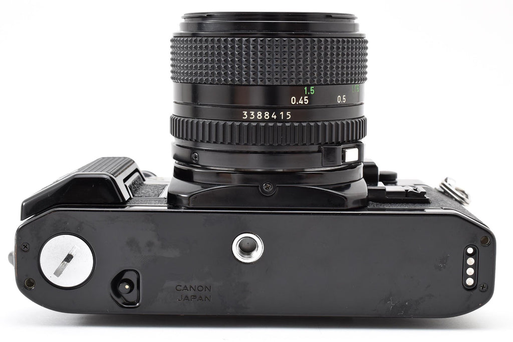 ★良品★ CANON CANON AE-1 PROGRAM ボディ NEW FD 50mm F1.4 ブラック シャッター鳴きなし★ #8951