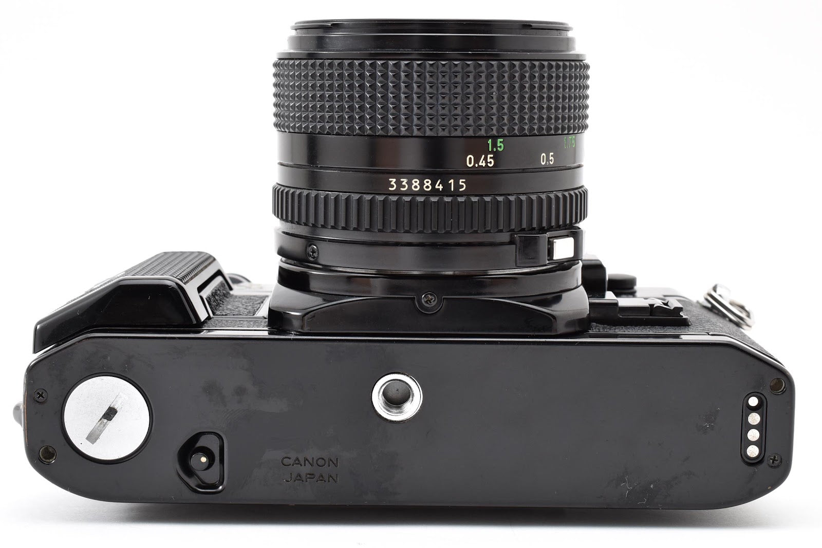 ★良品★ CANON CANON AE-1 PROGRAM ボディ NEW FD 50mm F1.4 ブラック シャッター鳴きなし★ #8951