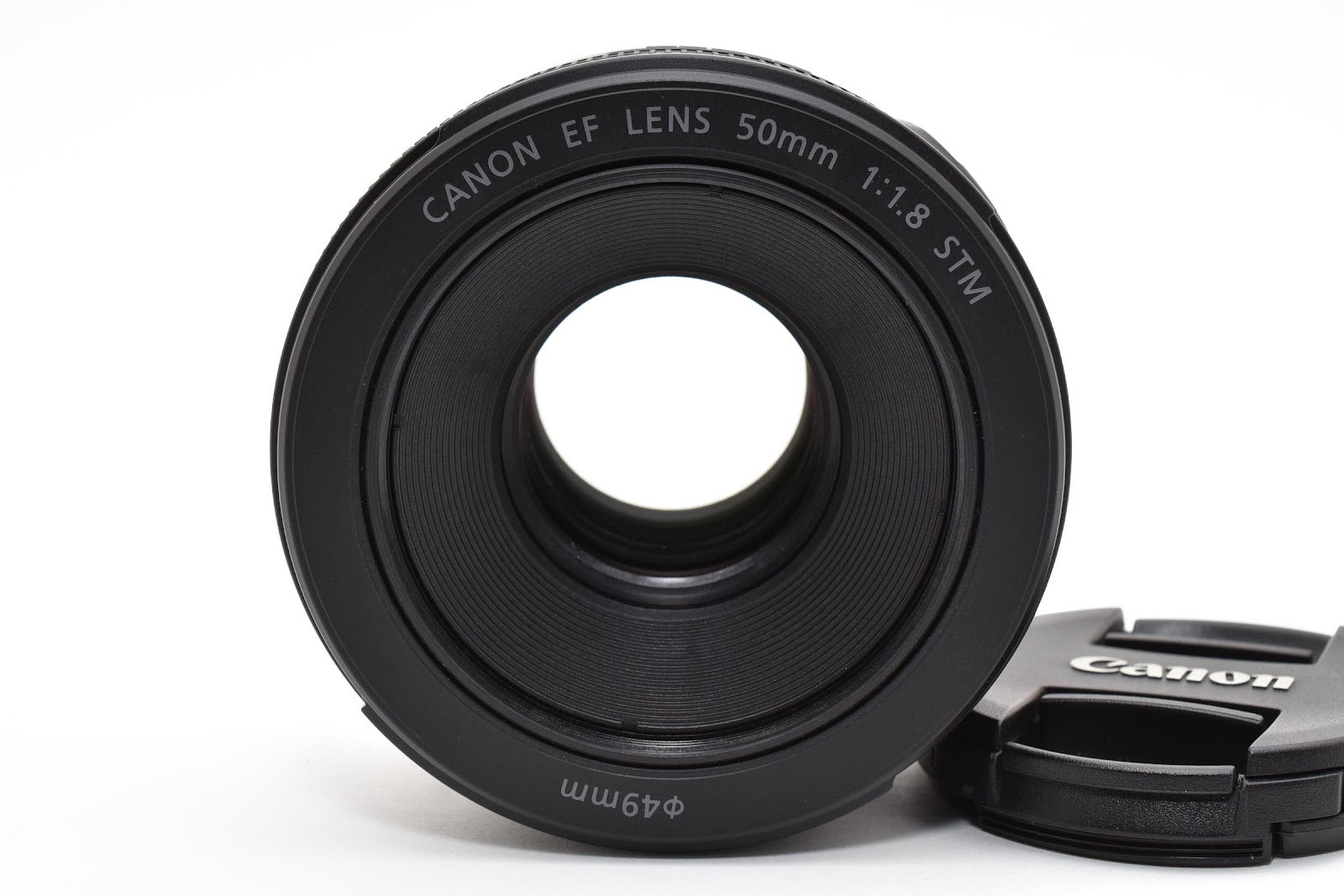 ★美品★ キヤノン CANON EF 50MM F1.8 STM 単焦点レンズ ★ #8763