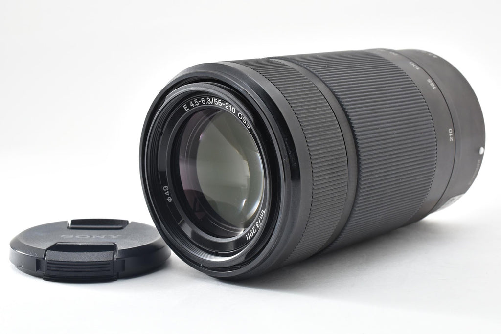 ★良品★ ソニー SONY E 55-210MM F4.5-6.3 OSS SEL55210 ブラック 望遠レンズ ★ #9141