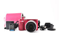 ★美品ショット数4,921回★ ソニー SONY NEX-F3 ピンク  18-55mm レンズキット ミラーレス一眼 動作良好 ★ #9355