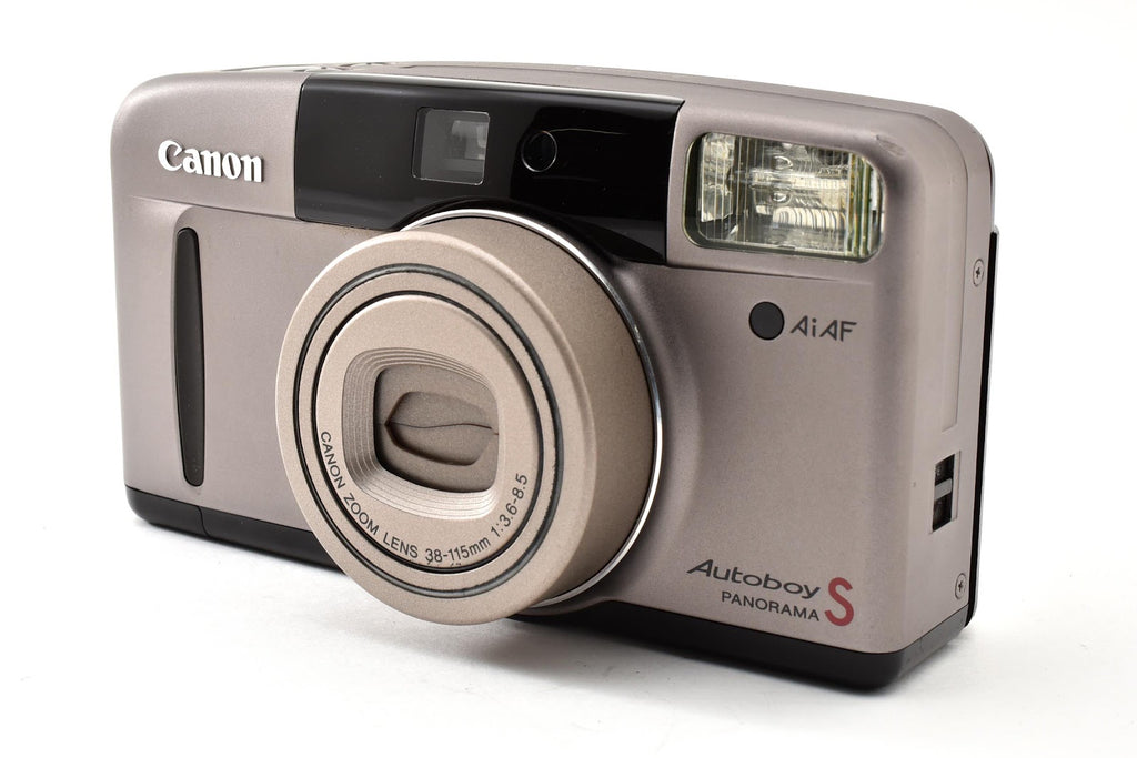 ★良品★ キヤノン CANON AUTOBOY S チタンカラー フィルムカメラ ★ #9317