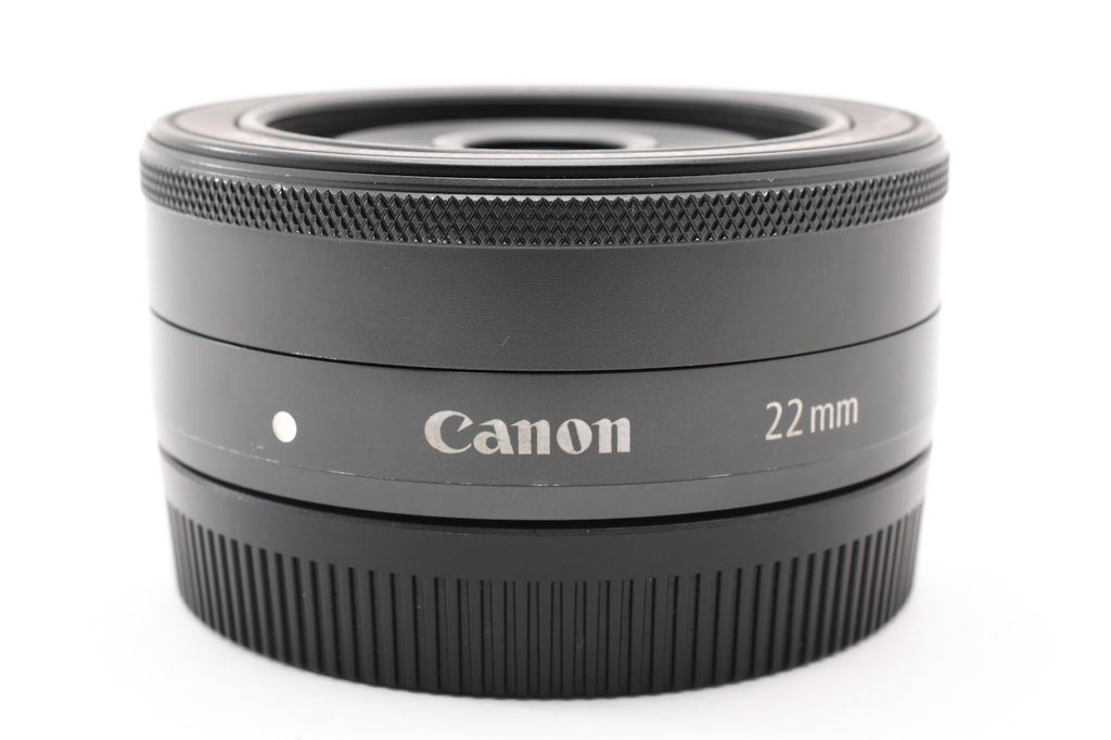 ★美品★ キヤノン CANON EF-M 22MM F2 ブラック 単焦点レンズ ★ #9174