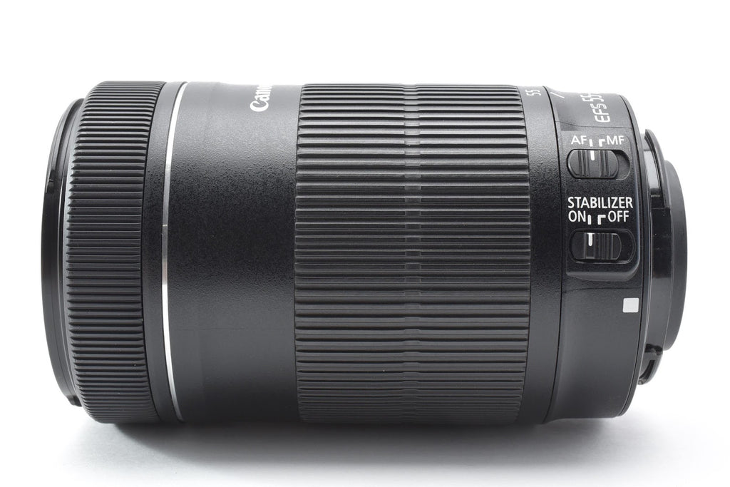 ★極上品★ キヤノン CANON EF-S 55-250mm F4-5.6 IS STM 望遠ズームレンズ ★ #9031