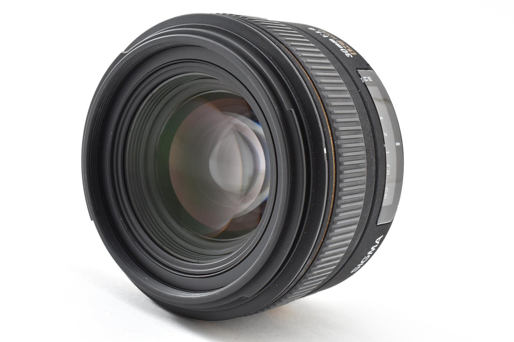 ★良品★ シグマ SIGMA 30MM F1.4 EX DC HSM ニコン デジタルレンズ ★ #9105