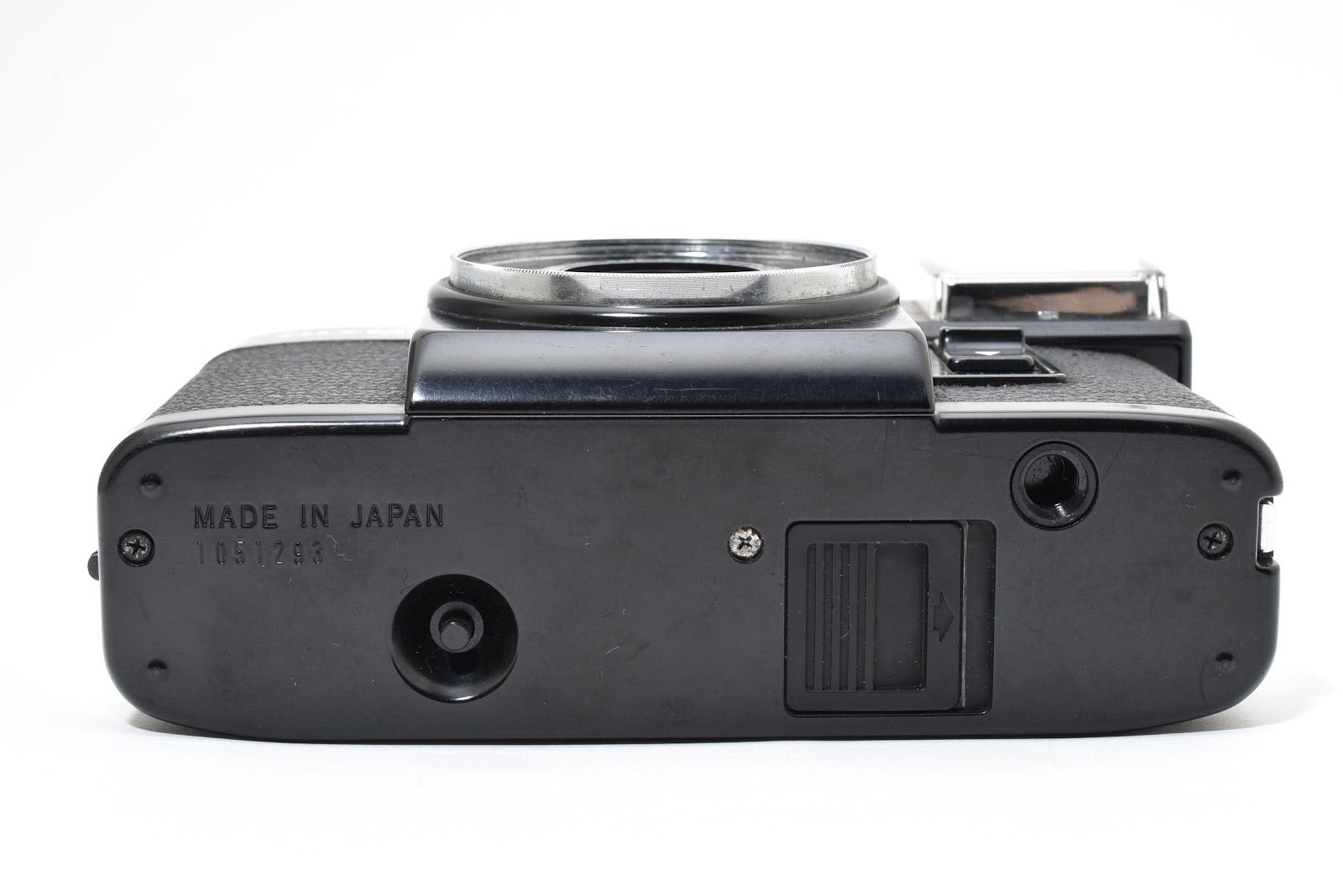 ★美品★ オリンパス Olympus PEN EF ブラック フィルムカメラ フラッシュ/赤ベロ OK ★ #8724