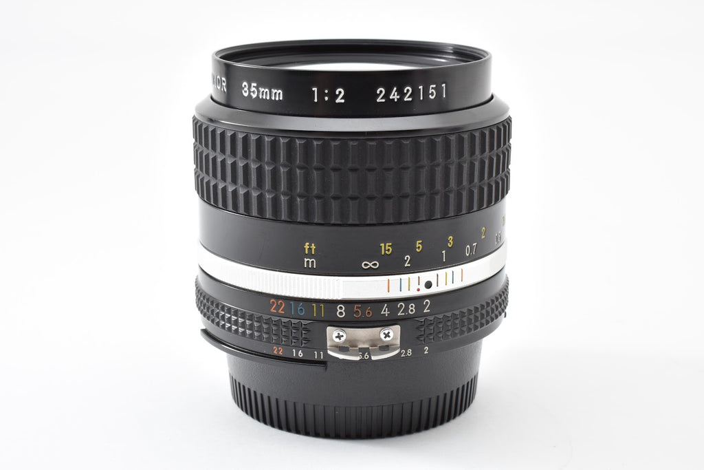 ★美品★ ニコン Nikon AI-S 35MM F2 単焦点レンズ ★ #9178
