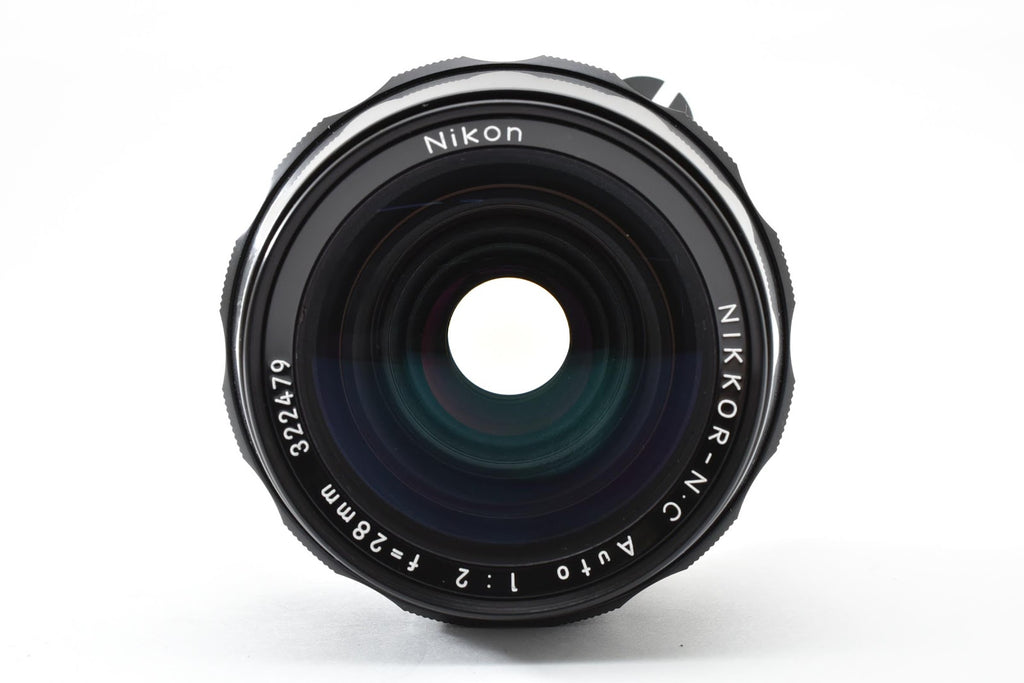 ★美品★ ニコン Nikon NIKKOR-N C 28MM F2 非AI 広角単焦点レンズ ★ #8797
