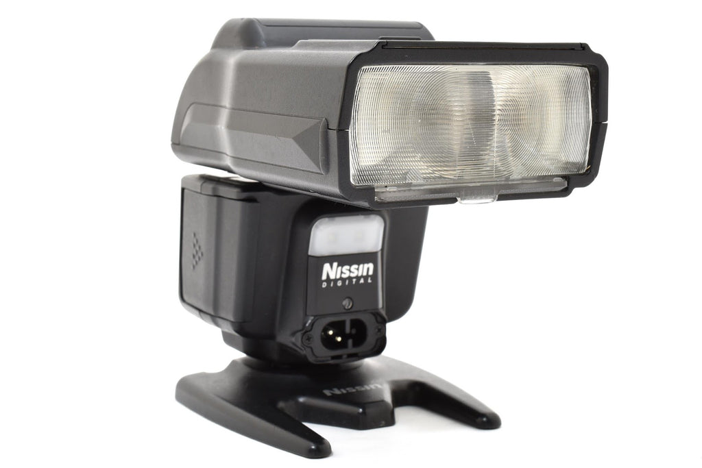 ★良品★ ニッシン Nissin I60A (フジフイルム用) ストロボ フラッシュ (外部電源ソケットカバー欠落) ★ #8747