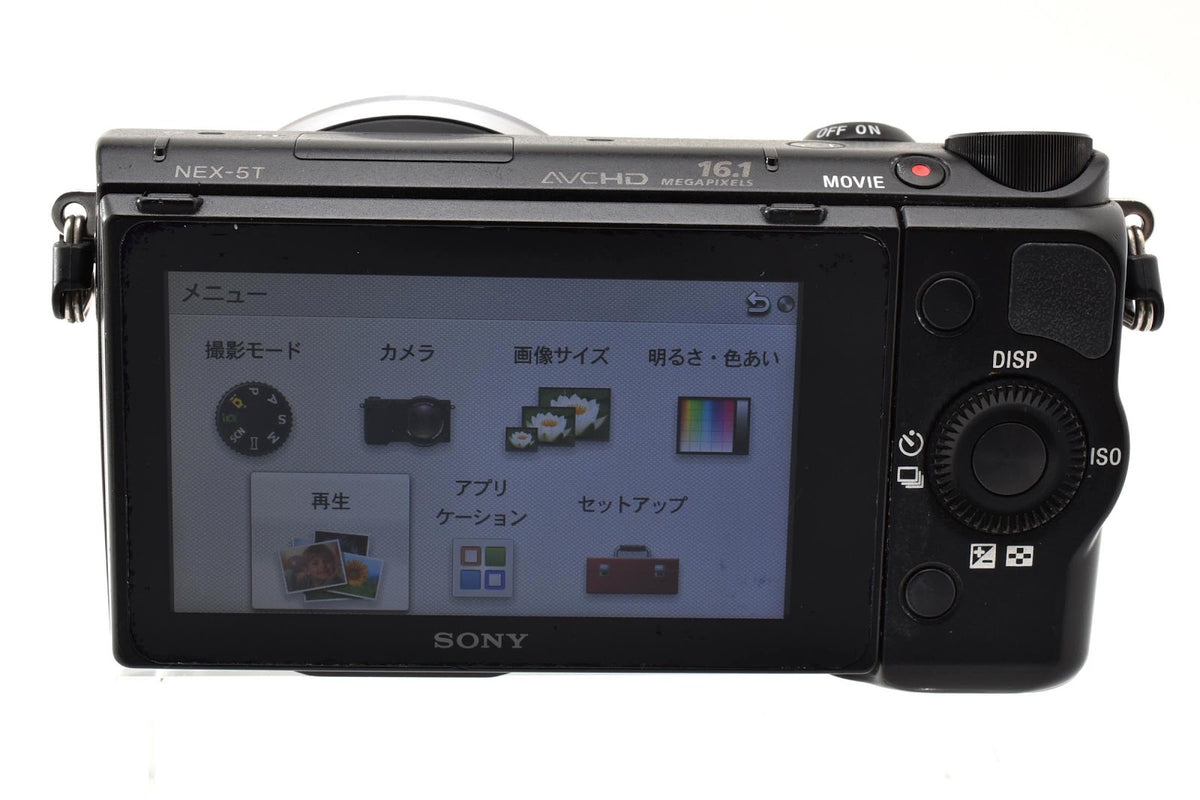 ★検品要★ ソニー SONY NEX-5T ショット数6,379回 ボディ ブラック ミラーレス 1610万画素 ★ #9314